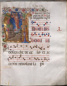 Antiphonary ، ج. 1470-1480. بواسطة جيرولامو دا كريمونا