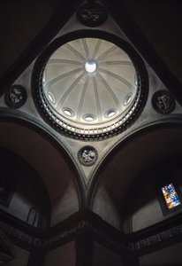 Interior view of the church
