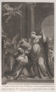 القديس يوسف يطلب العفو من العذراء لأنها فكرت في هجرها ... ، 1760-1800.