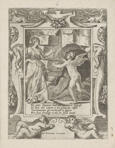 يأمر جونو النوم بالنزول على كوكب المشتري جونو الحب والغضب والغيرة (عنوان المسلسل) Amori sdegni et gielosie di Giunone (عنوان المسلسل) بواسطة جوليو بوناسون