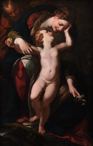 العائلة المقدسة. الباقي على الرحلة إلى مصر ، 1613-1615 بواسطة جوليو سيزار بروكتشيني