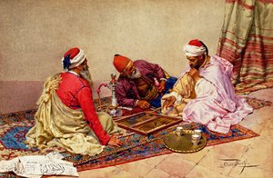 لاعبي الطاوله بواسطة جوليو روساتي