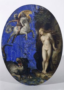 فرساوس وأندروميدا بواسطة جوزيبي سيزاري