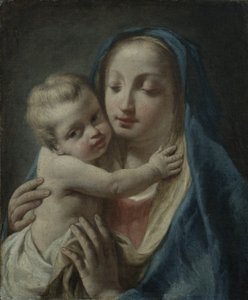 العذراء والطفل ، 1750-60