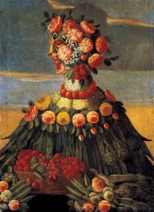 الرسم الربيعي لورشة العمل بواسطة جوزيبي أرسيمبولدو (Arcimboldi بواسطة جوزيبي أرخيمبولدو