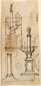 الشمعدانات بواسطة Giuseppe Barberi