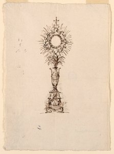 تصميم من أجل Monstrance بواسطة جوزيبي باربيري