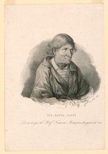 صورة جيوفاني باتيستا كاستي (1721-1803) بواسطة جوزيبي بيريتا