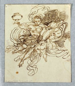 رسم لرسم الحائط بواسطة جوزيبي برناردينو بايسون