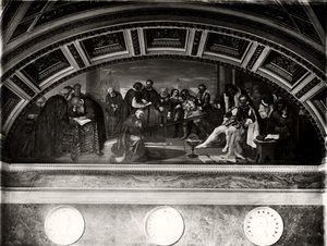 محاكمة جاليليو (1564-1642) تفاصيل جاليليو في بيزا (في الهواء الطلق)