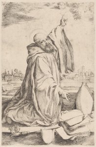 أسقف القديس البينديكتين ... ، 1620-30.