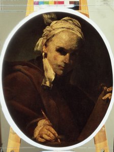 "بورتريه ذاتي" (بورتريه ذاتي) رسم جوزيبي ماريا كريسبي (1665-1747) حوالي 1700 متحف بوشكين ، موسكو بواسطة جوزيبي ماريا كريسبي