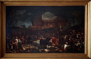 المعرض في Poggio a Caiano في توسكانا ، إيطاليا