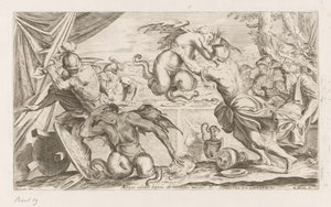 اينيس ورفاقه يقاتلون هاربيز Arpijae celebri lapsu de montibus adsunt (العنوان على الكائن) Wanderings of Aeneas (عنوان المسلسل) L