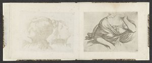 الجزء العلوي من جسم امرأة أمثلة على الرسم (عنوان السلسلة) Mitelli intaglio (عنوان المسلسل) بواسطة لودوفيكو كاراتشي