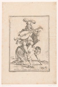 De arme draagt ​​de rijke فقير ، وأنا ستروبيو ، وأنا أحضر الأغنياء (العنوان على الكائن) هذه هي الطريقة التي يسير بها العالم (عنوان المسلسل) بواسطة جوزيبي ماريا ميتيللي