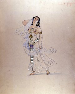 زي ريتشارد شتراوس ”” Salomè “” “لجوزيبي بالانتي (1881-1946) لمسرح لا سكالا في ميلانو عام 1912.