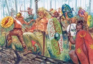 قطيع المحاربين الألمان - قطيع المحاربين الجرمانيين - Horde of Germanic Warriors - بواسطة جوزيبي رافا