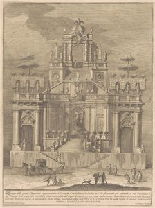 بريما ماكينا للصين عام 1778: ريف بلفيدير مع هرقل وأنتيوس بواسطة جوزيبي فاسي ، بعد جوزيبي بالازي
