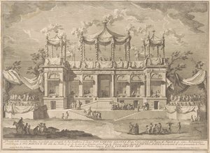 The Seconda Macchina للصين عام 1770: سوق السمك بورتيكو