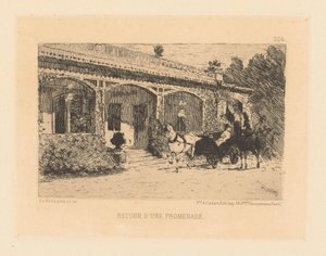 العودة من التنزه Retour d