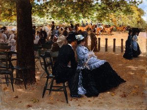 في مضمار السباق ، 1874 بواسطة جوزيبي أو جوزيف دي نيتيس