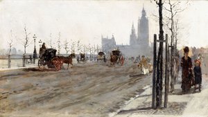 سد فيكتوريا ، لندن ، 1875