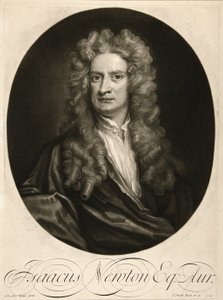 إسحاق نيوتن ، إسق. ، حانة. 1712 (نقش) بواسطة Godfrey (بعد) Kneller