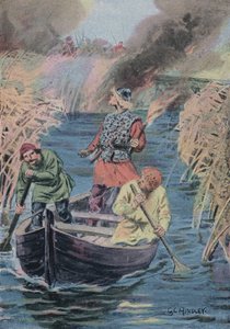 Hereward the Wake يُشعل النار في الاندفاع
