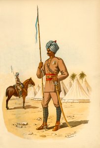 لانسر البنغال الثالث عشر ، 1890.
