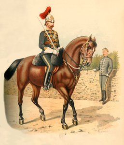 الفوج السادس لسلاح الفرسان ، كندا ، 1890.