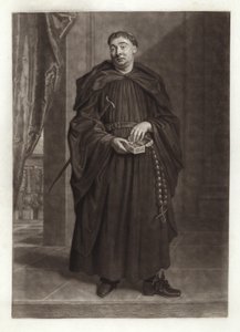 صورة لأنتوني لي كأب دومينيك في الراهب الإسباني بواسطة Godfrey Kneller
