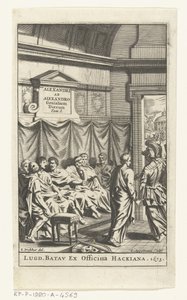 Titelpagina voor Alexander ab Alexander، Genialium dierum، deel 1، 1673 بواسطة زكريا ويبر (الثاني)