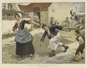 المنزل أحضرت لها المحارب الجريء (chromolitho)