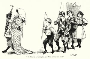 رسم توضيحي لقصة الباحثين عن الكنز بواسطة E Nesbit (litho) بواسطة جوردون فريدريك براون