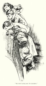 رسم توضيحي لقصة الباحثين عن الكنز بواسطة E Nesbit (litho) بواسطة جوردون فريدريك براون