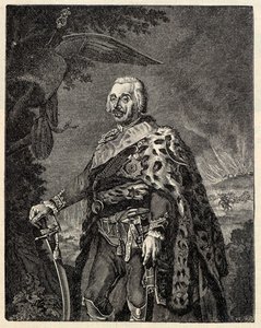 الجنرال هانز يواكيم فون زيتن 1699-1786. بواسطة جوتفريد دانيال بيرجر