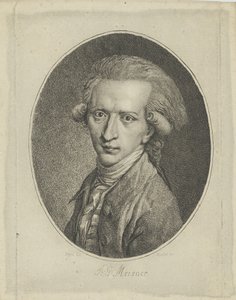 صورة أغسطس جوتليب ميسنر 1753-1807 ، ج. 1800. بواسطة جوتليب فريدريش ريدل