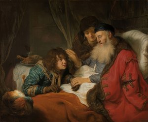 إسحاق يبارك يعقوب. حوالي 1638