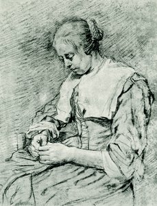 The seamstress بواسطة جوفيرت فلينك