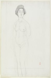 رسم صورة عارية عارية ، أوائل القرن العشرين