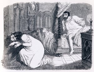 تحولت الهرة إلى امرأة (La chatte metamorphosee en femme) - أساطير لافونتين بواسطة جراندفيل