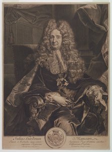 صورة لجول Hardouin مانسارت (1646-1708) بواسطة جيرارد إديلنك
