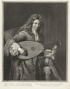 صورة الملحن تشارلز موتون (1626-1710) بواسطة جيرارد إديلنك