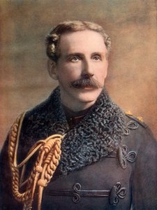 اللفتنانت كولونيل دبليو دي أوتر ، قائد فوج المشاة الملكي الكندي ، جنوب إفريقيا ، 1902. بواسطة رمادي