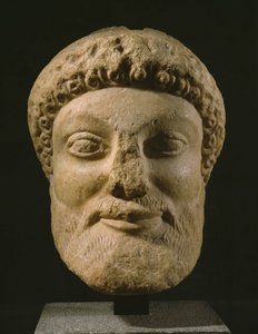 رأس ديونيسوس ، أتيكا ، c.480-460 قبل الميلاد (رخام)