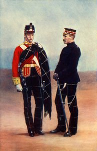 "ضباط مشاة المرتفعات الخفيفة" ، 1901. بواسطة غريغوري وشركاه