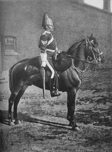 رقيب ، حراس الدراجون الثاني كوينز بايز ، c1880 بواسطة غريغوري وشركاه