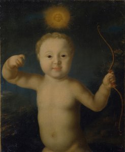 صورة تساريفيتش بيتر بتروفيتش من روسيا 1715-1719 في دور كيوبيد ، 1772 بواسطة غريغوري دميترييفيتش مولشانوف