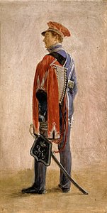 صورة لرئيس الوزراء كونيتسكي ، حصار فوج الحصار وليام ، أمير ناسو ، 1832 بواسطة غريغوري غريغوريفيتش تشيرنيتسوف